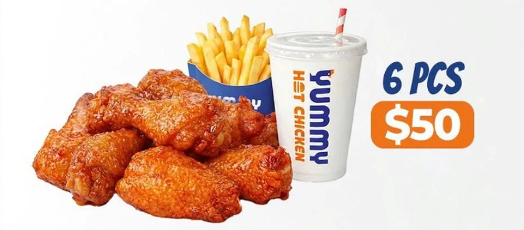 New Orleans Roasted Wings Combo